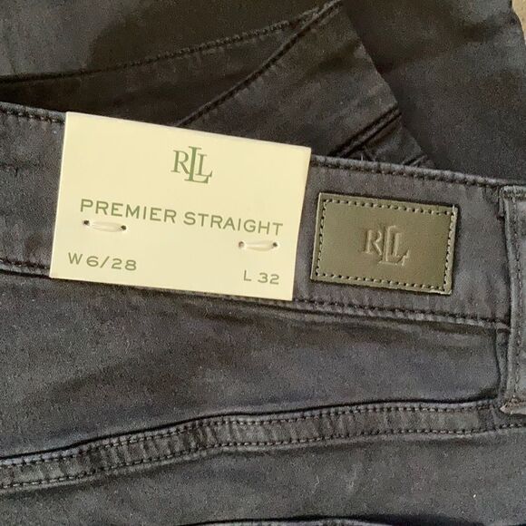 Lauren by RL Black Premier Straight Fit Pant - Picture 7 of 8